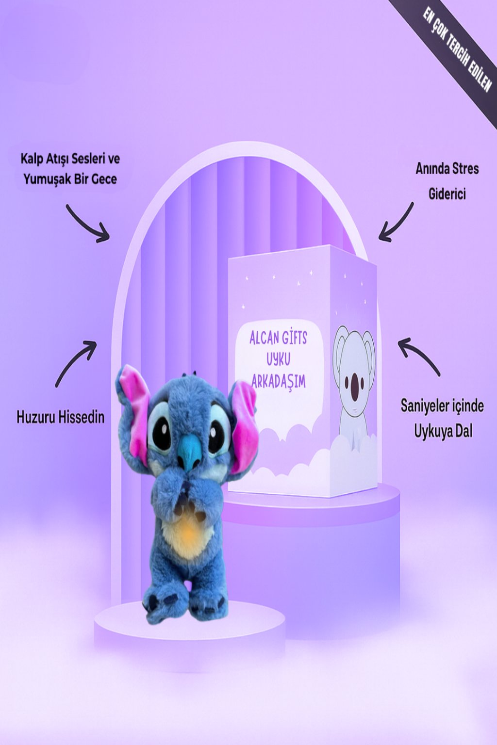 Nefes Alan Stitch Peluş