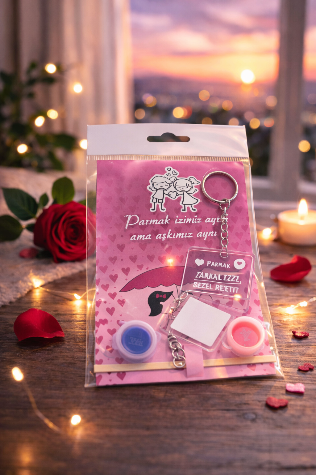 Parmak İzi Anahtarlık