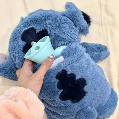 Stitch Sıcak Su Torbası – Yumuşak Peluş Tasarım
