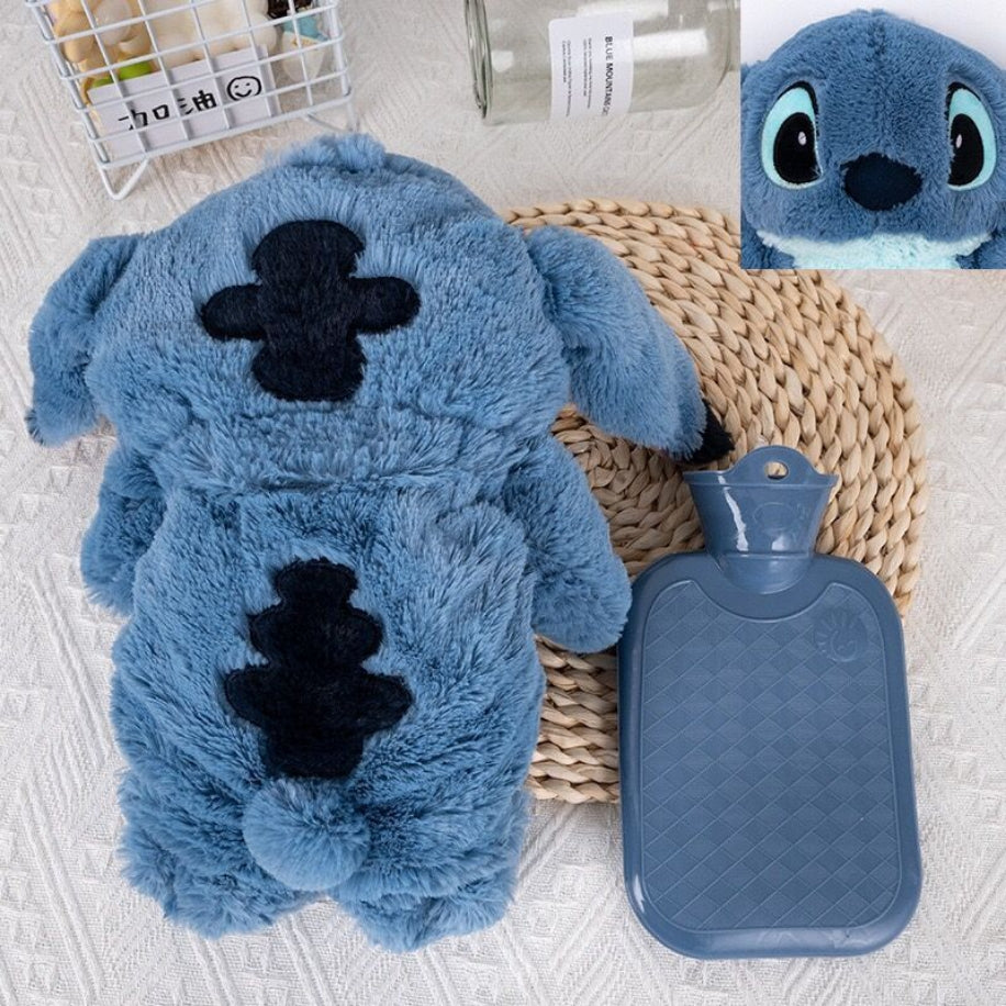 Stitch Sıcak Su Torbası – Yumuşak Peluş Tasarım