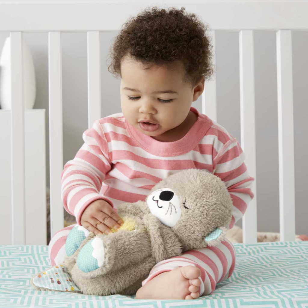 Uyku Arkadaşı Su Samuru – Kalpli Işıklı Peluş Oyuncak